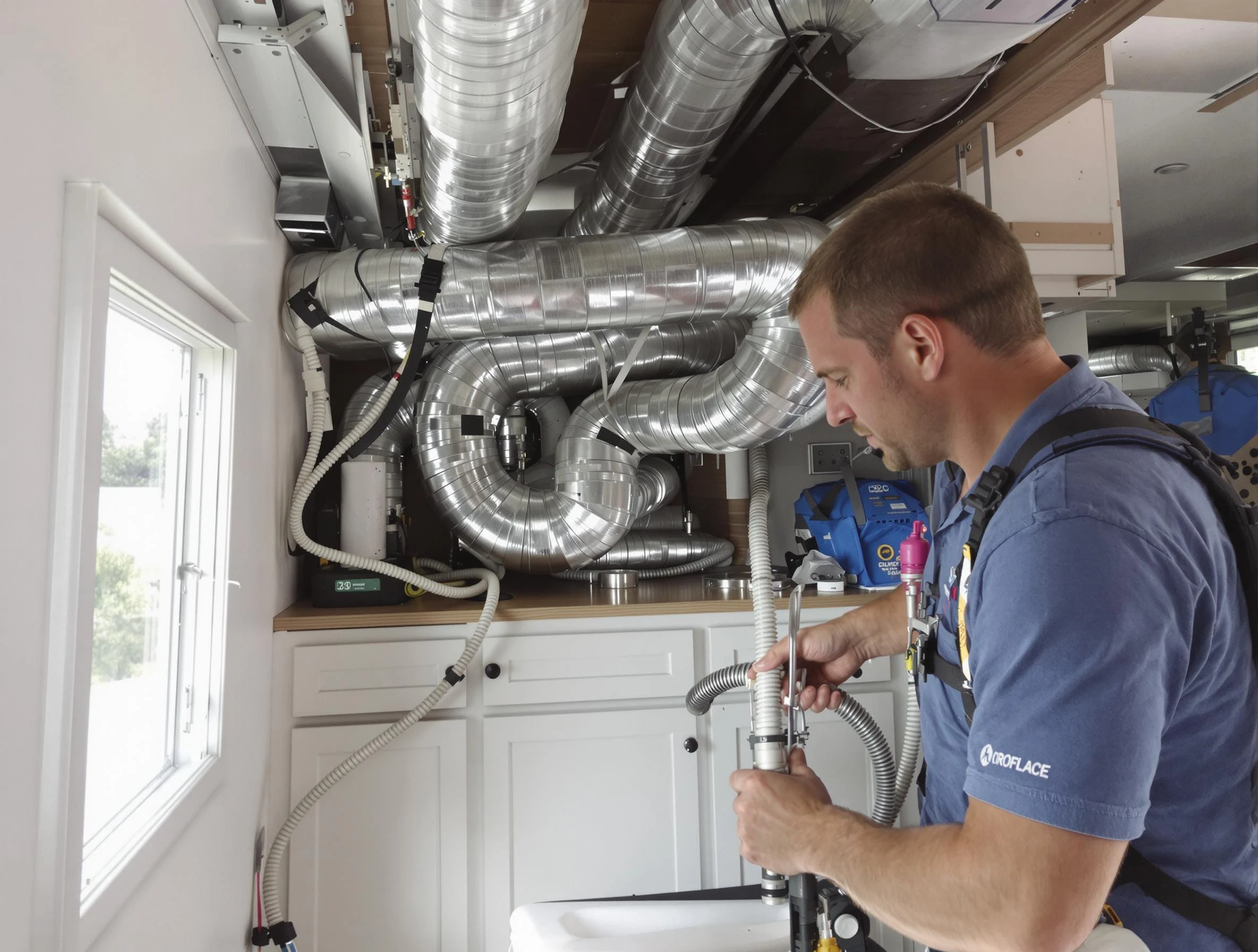 Mobile Home Air Duct Cleaning in Wakefield
