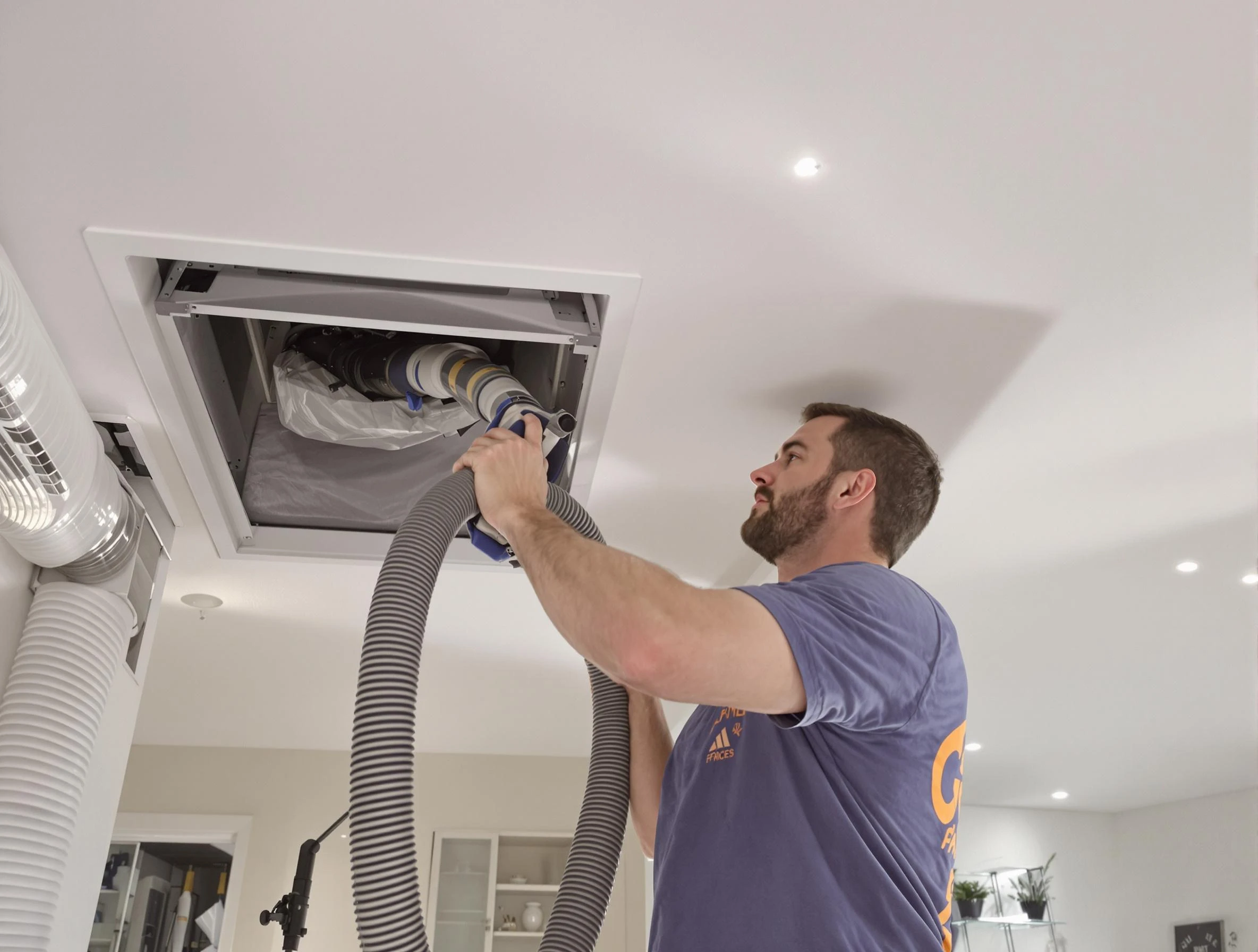 Precision indoor duct cleaning by Wakefield Air Duct Cleaning in Wakefield