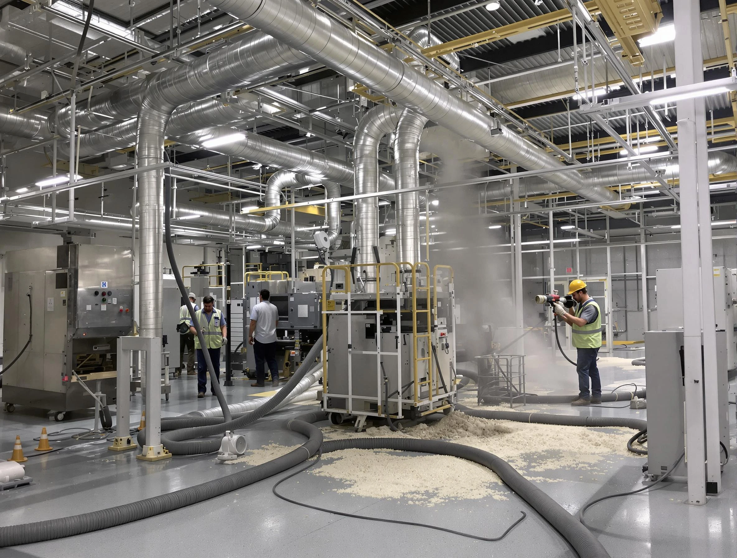 Heavy-duty industrial duct cleaning by Wakefield Air Duct Cleaning in Wakefield